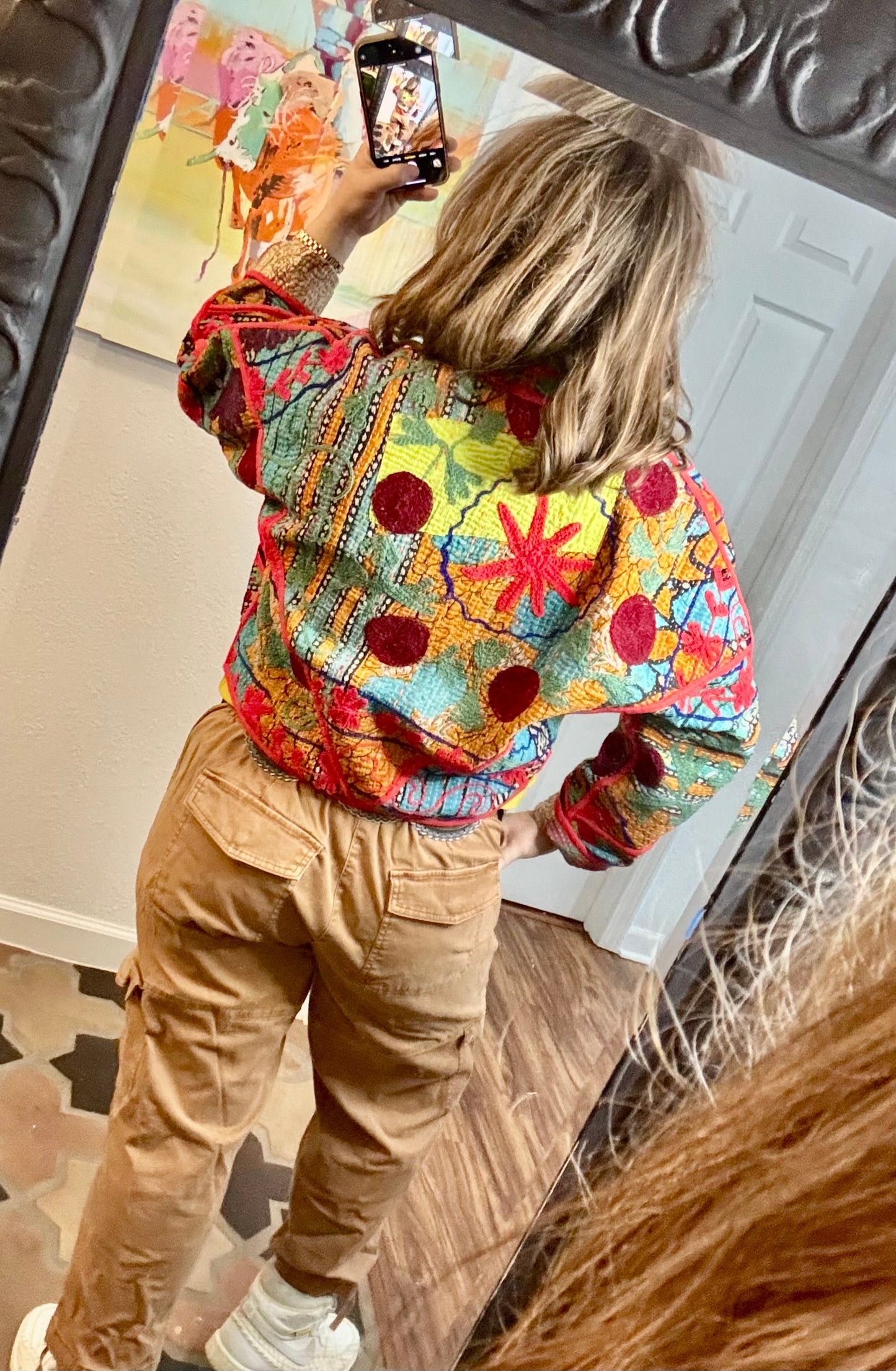 Neon Lights Quilted Jacket