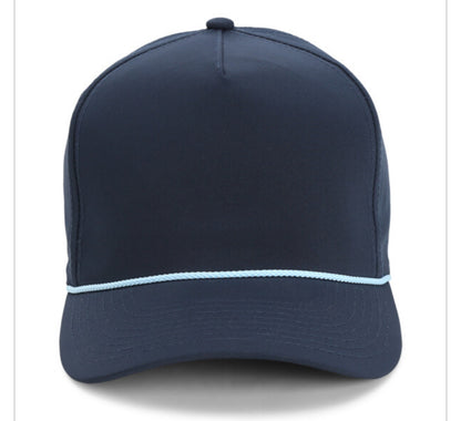 Traditional Puffy Cursive Rope Cap
