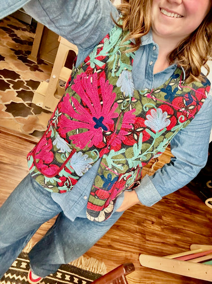 #1-6 : Color Riot Quilted Vest