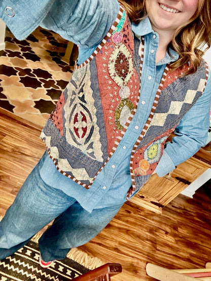 #1-6 : Color Riot Quilted Vest