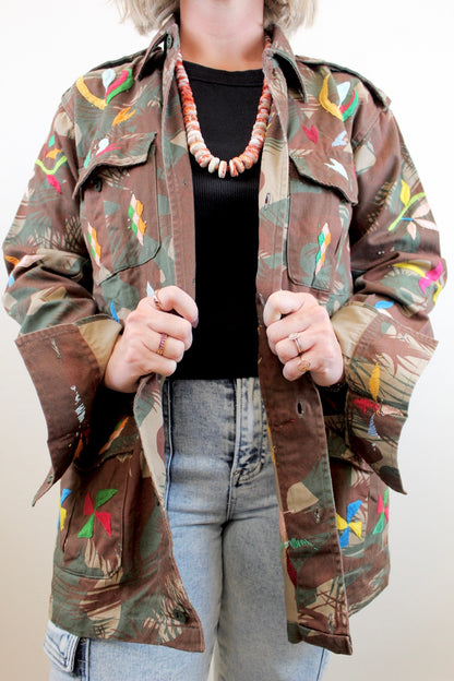 Lavender - Vintage Military Jacket