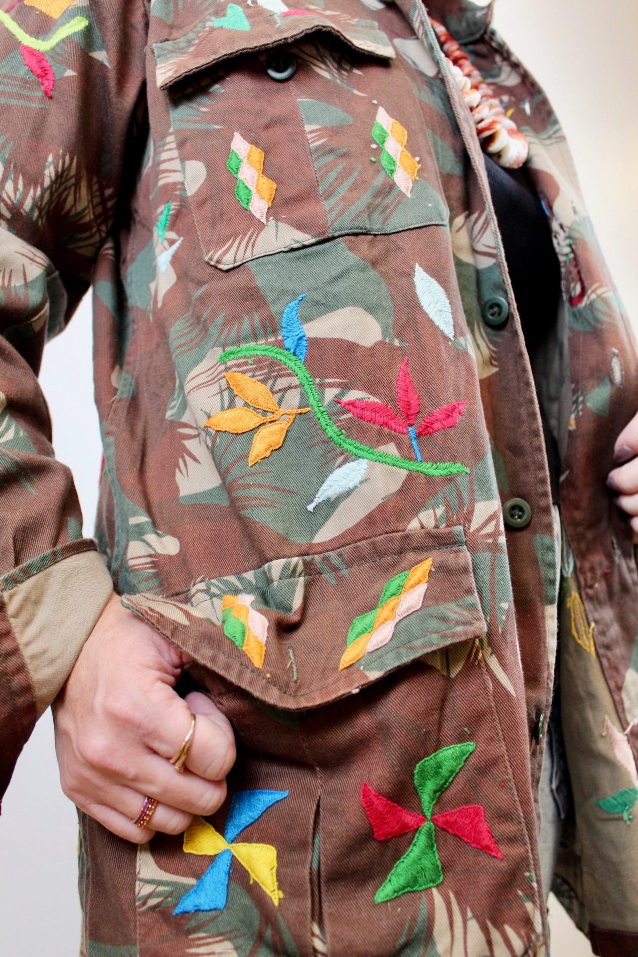 Lavender - Vintage Military Jacket