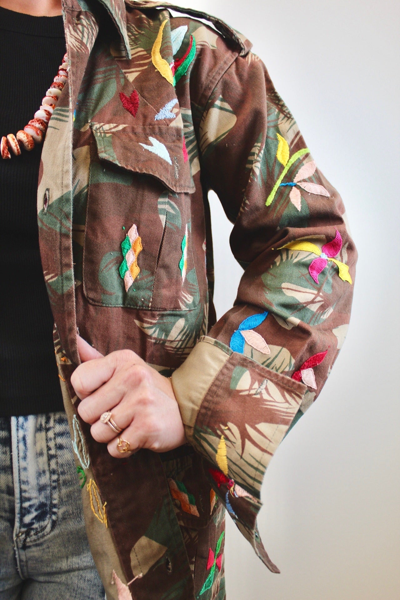 Lavender - Vintage Military Jacket