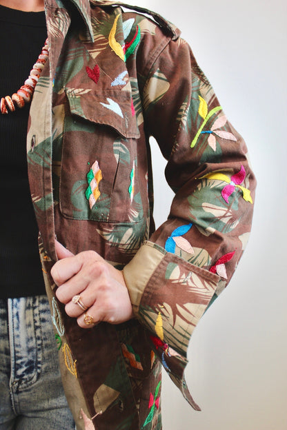 Lavender - Vintage Military Jacket