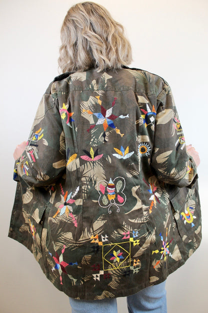 Rust & Olive - Vintage Military Jacket