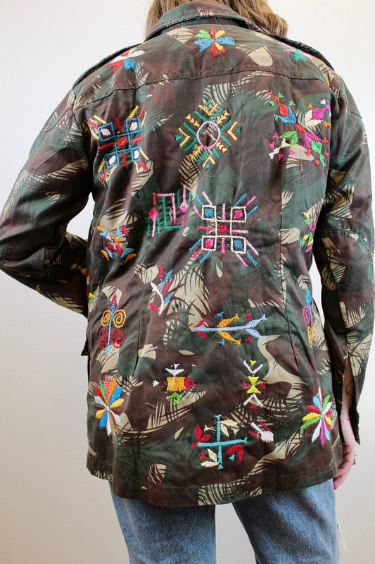 Golden Girl -Vintage Military Jacket