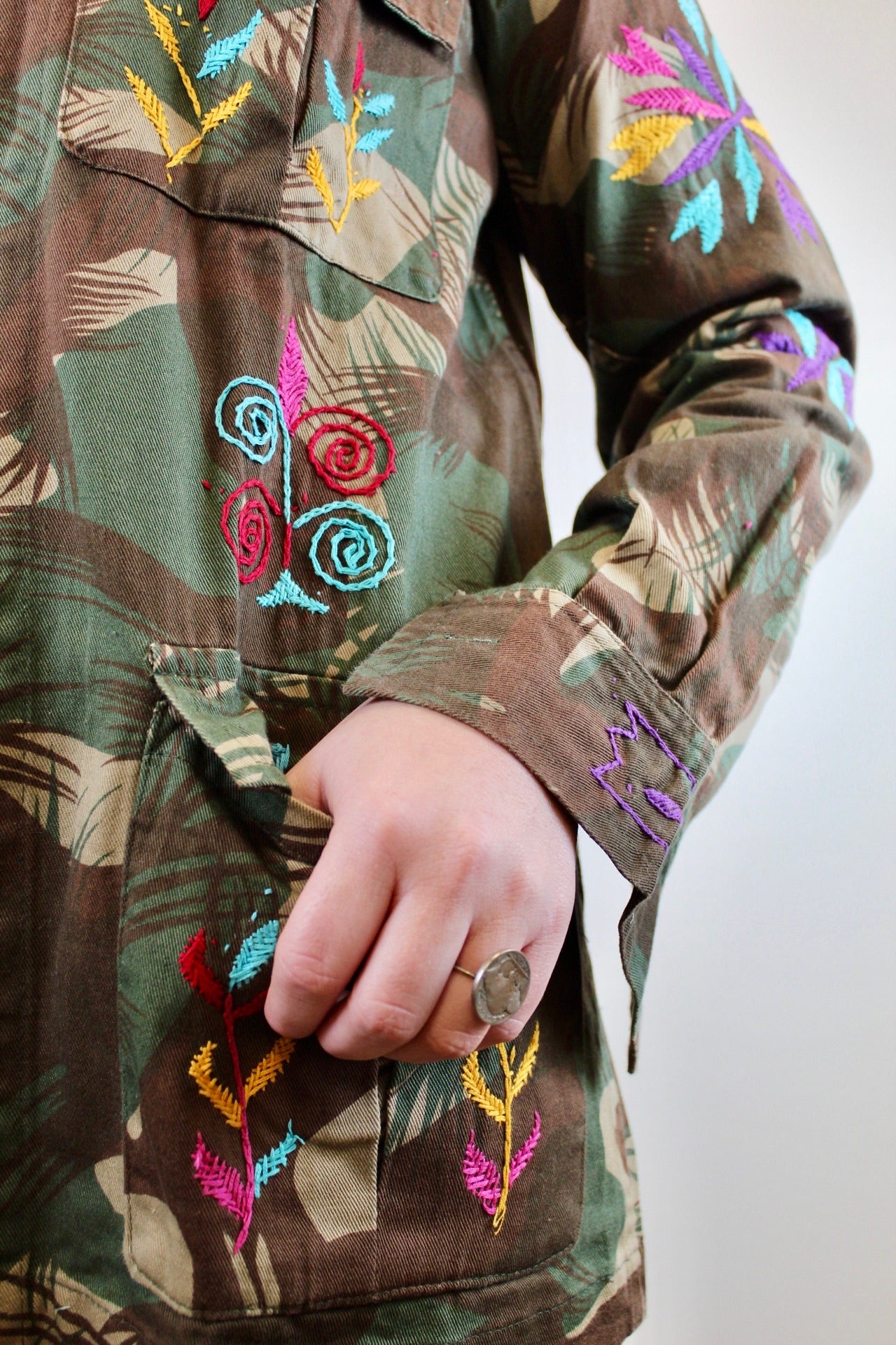 Jewel - Vintage Military Jacket