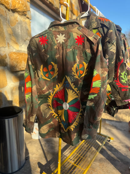 Ember Stitch Army Jacket