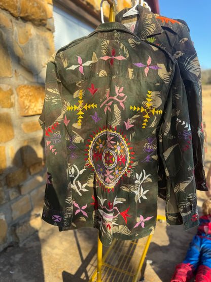 Harvest Stitch Army Jacket