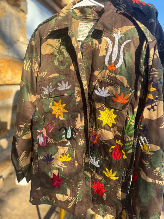 Warmth & War Paint Army Jacket