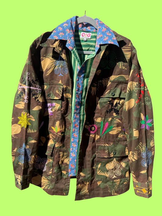 Stellar Yellow Army Jacket