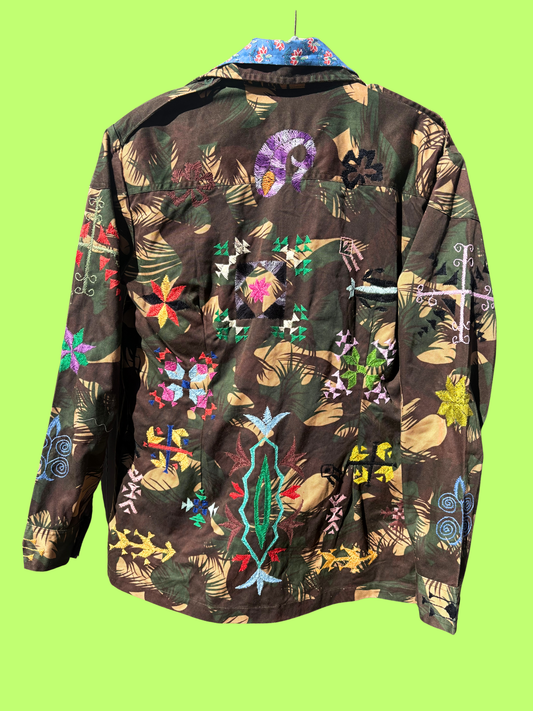 Stellar Yellow Army Jacket